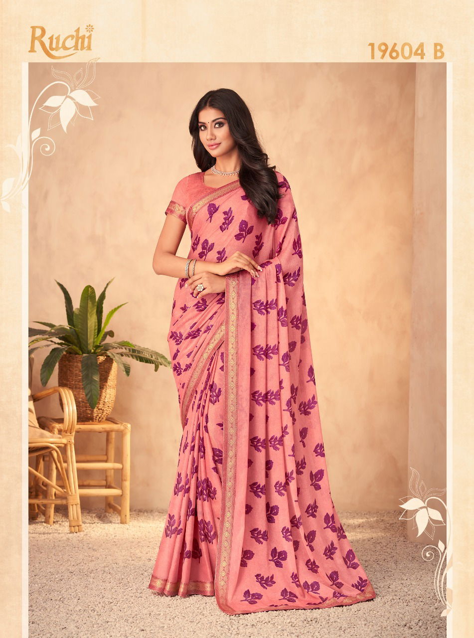 Chandni 3rd Edition Ruchi Wholesale Daily Wear Sarees Catalog